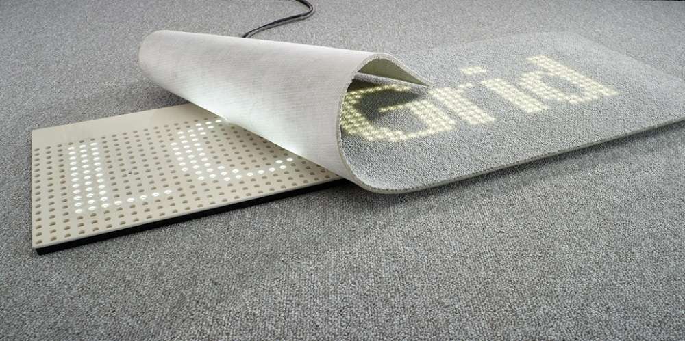 Luminous carpets