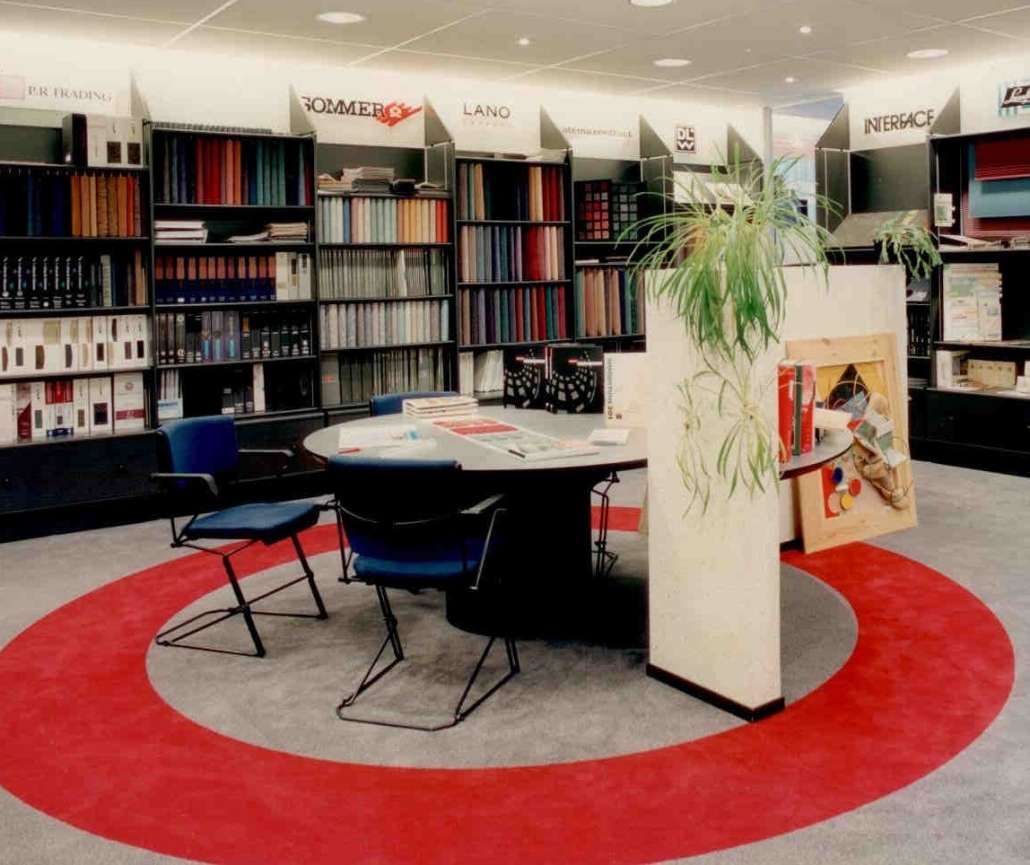 Geschiedenis Van Voorst nieuwe showroom 1993