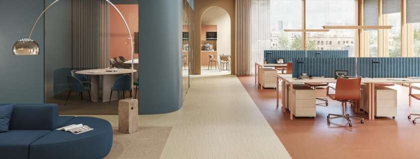 Tarkett Lino Style op de werkplek